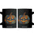 Halloween Blue Denim Patchwork Spooky Pumpkin Coffee Mug TS11 Black Print Your Wear