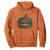 Halloween Blue Denim Patchwork Spooky Pumpkin Hoodie TS11 Orange Print Your Wear