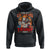 Funny Trump Halloween Hoodie Even My Cat Loves Trump 2024 Bat Moon Murderer TS11 Black Print Your Wear