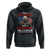Harris Walz 2024 Hoodie I'm A Veteran Not A Sucker Or A Loser Eagle American Flag TS11 Black Print Your Wear