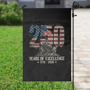 250 Years Of Excellence Garden Flag 250th American Anniversary Independence Day TS11 Print Your Wear