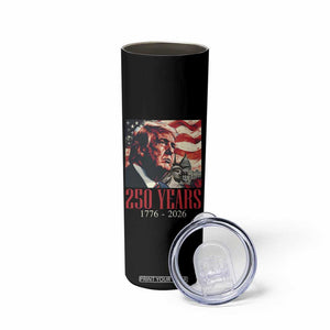 250 Years Trump Skinny Tumbler 250th American Anniversary Independence Statue Of Liberty TS11 Print Your Wear