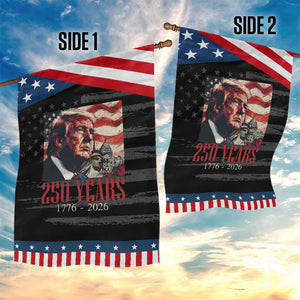 250 Years Trump Garden Flag - 250th American Anniversary Independence Statue Of Liberty TS11 Print Your Wear