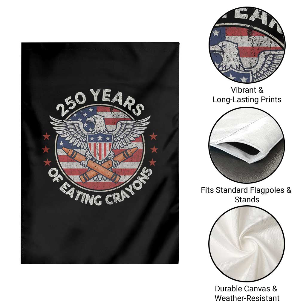 Marine Veteran 250 Years Of Eating Crayons Garden Flag American Flag TS11 Print Your Wear