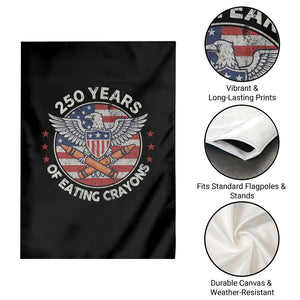 Marine Veteran 250 Years Of Eating Crayons Garden Flag American Flag TS11 Print Your Wear