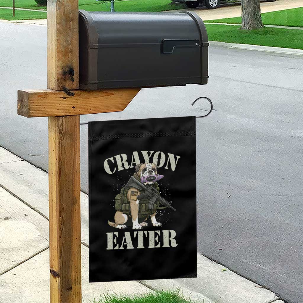 Funny Crayon Eater Garden Flag Military Corps Proud Marine Soldier TS11 Print Your Wear