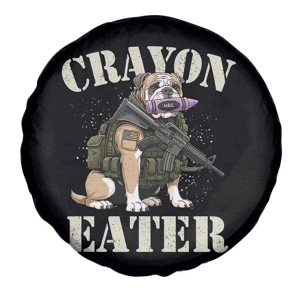 Funny Crayon Eater Spare Tire Cover Military Corps Proud Marine Soldier TS11 Print Your Wear