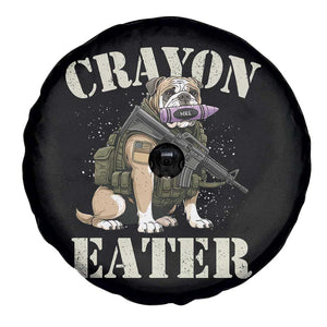 Funny Crayon Eater Spare Tire Cover Military Corps Proud Marine Soldier TS11 Print Your Wear