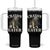 Funny Crayon Eater Tumbler With Handle Military Corps Proud Marine Soldier TS11 One Size: 40 oz Black Print Your Wear
