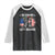 No Crayon Left Behind Raglan Shirt Corps Squad Military Our Marine Troop Combat Boots TS11 Black White Print Your Wear