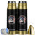 Never Underestimate A Women Who Is Also A Veteran Bullet Tumbler Female Veteran TS11 Black Print Your Wear