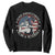 Never Underestimate A Women Who Is Also A Veteran Sweatshirt Female Veteran TS11 Black Print Your Wear