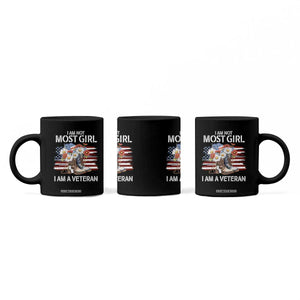 I Am Not Most Girl I Am A Veteran Coffee Mug Female Veteran Combat Boots - Print Your Wear