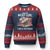 I Am Not Most Girl I Am A Veteran Ugly Christmas Sweater Female Veteran Combat Boots TS11 Navy Red Print Your Wear