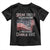 Speak Truth Defend Freedom A True Patriot Charlie Kirk Toddler T Shirt Vintage American Flag TS11 Black Print Your Wear