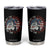I Am Not The Veterans Wife I Am The Veteran Tumbler Cup Female Veteran TS11 Black Print Your Wear
