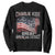 Charlie Kirk Sweatshirt Great American Patriot American Flag TS11 Black Print Your Wear
