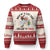 Funny Xmas Vintage Santa Ugly Christmas Sweater Makin' A List And Checkin' It Twice Naughty Or Nice List TS11 Red Print Your Wear