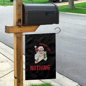 Funny Christmas Vintage Santa Garden Flag I'm On The Naughty List And I Regret Nothing TS11 Print Your Wear