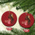 Xmas Creepy Krampus Christmas Ornament Greetings From Gruss Vom Krampus TS11 Circle Red Print Your Wear