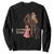 Christmas Creepy Krampus Sweatshirt Greetings From Gruss Vom Krampus TS11 Black Print Your Wear