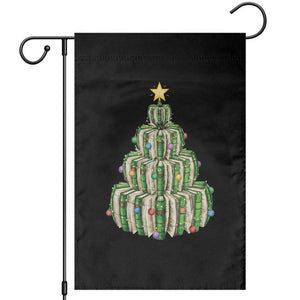 Book Christmas Tree Book Lover Teacher Librarian Garden Flag TS11 Black Print Your Wear