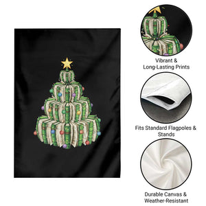 Book Christmas Tree Book Lover Teacher Librarian Garden Flag TS11 Print Your Wear