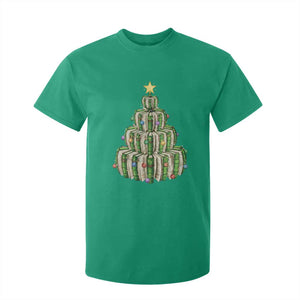 Book Christmas Tree Book Lover Teacher Librarian T Shirt For Kid TS11 Irish Green Print Your Wear