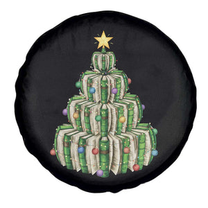 Book Christmas Tree Book Lover Teacher Librarian Spare Tire Cover TS11 Print Your Wear