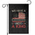 We Have A Constitution Not A King Garden Flag No Kings in America Betsy Ross Flag - Print Your Wear