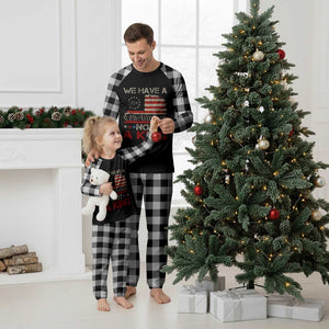 We Have A Constitution Not A King Plaid Pajama Set No Kings in America Betsy Ross Flag TS11 White Plaid Print Your Wear