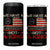 We Have A Constitution Not A King 4 in 1 Can Cooler Tumbler No Kings in America Betsy Ross Flag - Print Your Wear