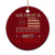 We Have A Constitution Not A King Ceramic Ornament No Kings in America Betsy Ross Flag - Print Your Wear