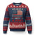 We Have A Constitution Not A King Ugly Christmas Sweater No Kings in America Betsy Ross Flag - Print Your Wear