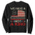 We Have A Constitution Not A King Sweatshirt No Kings in America Betsy Ross Flag - Print Your Wear