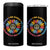 No Kings No Fascists No Tyrants No Nazis 4 in 1 Can Cooler Tumbler Peace Floral Sunflower - Print Your Wear