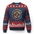 No Kings No Fascists No Tyrants No Nazis Ugly Christmas Sweater Peace Floral Sunflower - Print Your Wear