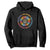 No Kings No Fascists No Tyrants No Nazis Hoodie Peace Floral Sunflower TS11 Black Print Your Wear