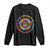 No Kings No Fascists No Tyrants No Nazis Long Sleeve Shirt Peace Floral Sunflower - Print Your Wear