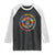 No Kings No Fascists No Tyrants No Nazis Raglan Shirt Peace Floral Sunflower TS11 Black White Print Your Wear