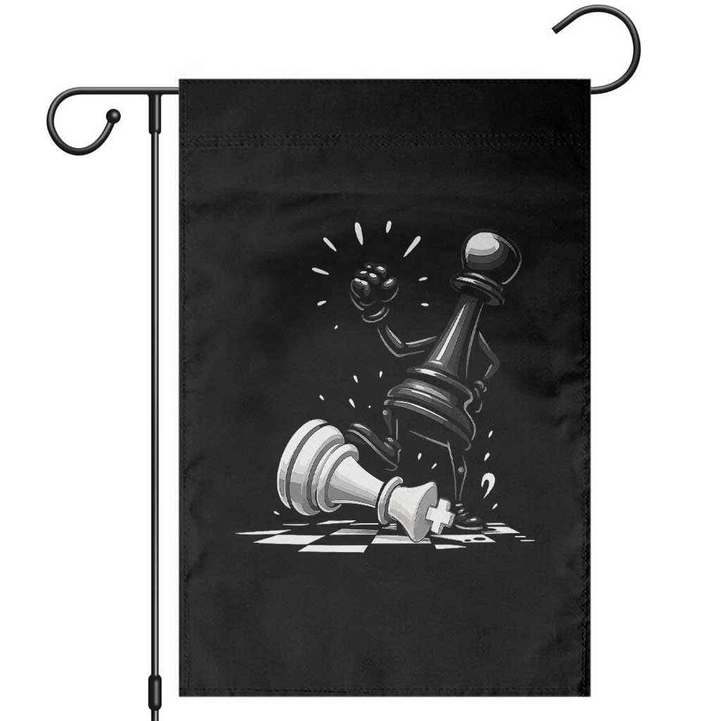 No Kings Garden Flag America Protest Chess Rejecting Kings - Print Your Wear