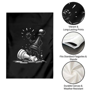 No Kings Garden Flag America Protest Chess Rejecting Kings - Print Your Wear