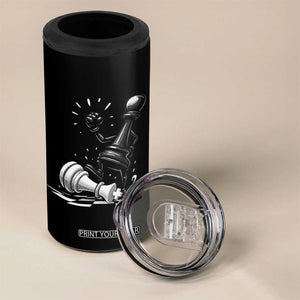 No Kings 4 in 1 Can Cooler Tumbler America Protest Chess Rejecting Kings TS11 Print Your Wear