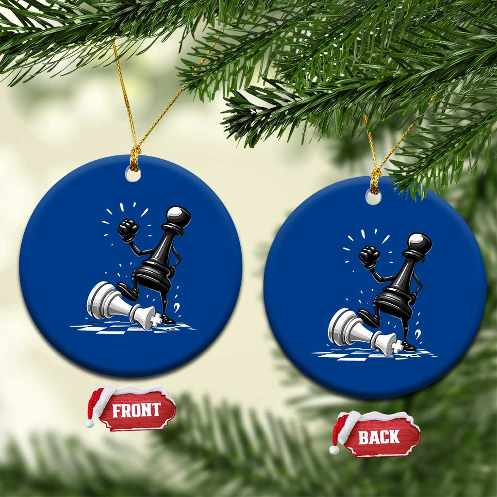No Kings Ceramic Ornament America Protest Chess Rejecting Kings TS11 1pc Blue Print Your Wear