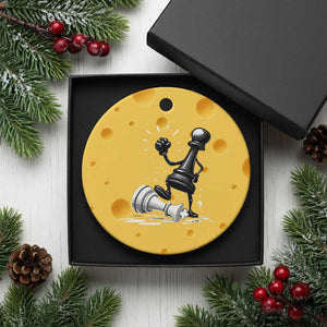 No Kings Ceramic Ornament America Protest Chess Rejecting Kings - Print Your Wear