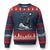 No Kings Ugly Christmas Sweater America Protest Chess Rejecting Kings - Print Your Wear