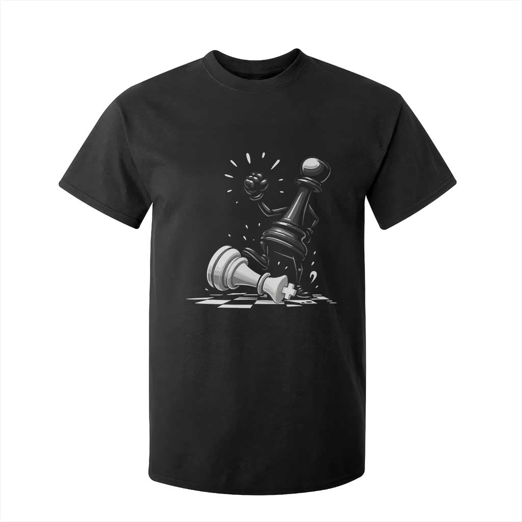 No Kings T Shirt For Kid America Protest Chess Rejecting Kings TS11 Black Print Your Wear