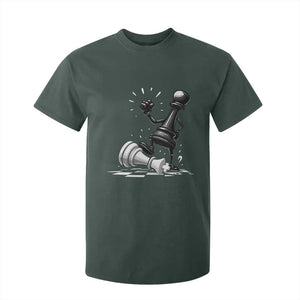 No Kings T Shirt For Kid America Protest Chess Rejecting Kings TS11 Dark Forest Green Print Your Wear