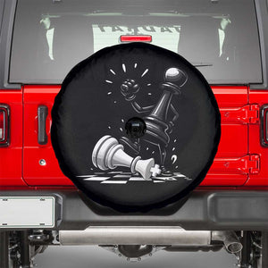 No Kings Spare Tire Cover America Protest Chess Rejecting Kings TS11 Black Print Your Wear