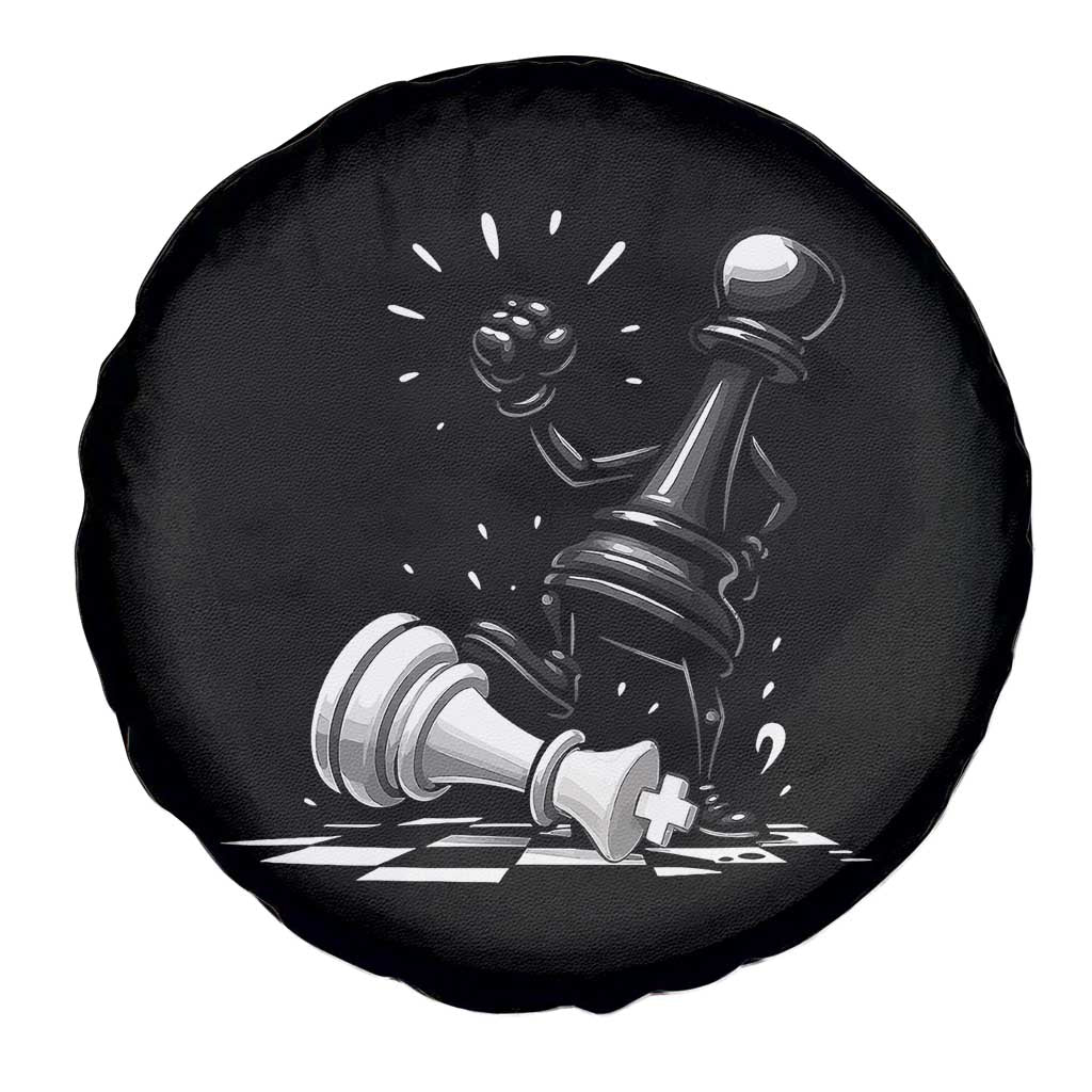 No Kings Spare Tire Cover America Protest Chess Rejecting Kings TS11 Print Your Wear